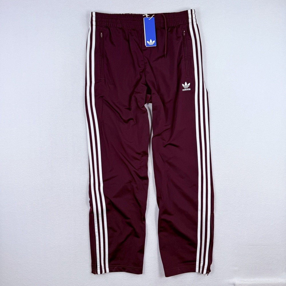 adidas Firebird Tracksuit Size L Mens Pant & Top Maroon Adicolor Originals NEW - Picture 9 of 14